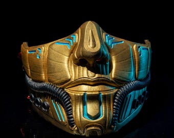 Metropolis Mask – Maria Robot Mask | Art Deco Sci-Fi Cosplay Helmet | Inspired by 1927 Classic | Display or Wearable | Raw or Painted