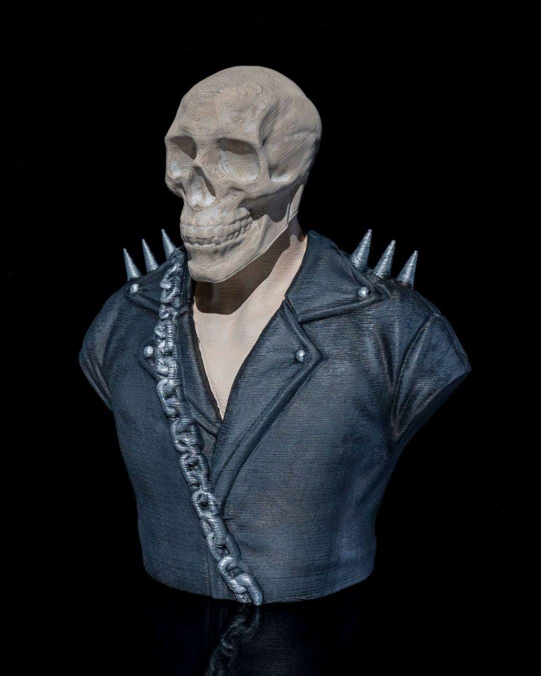 Gothic Injuries Minor Injury Skeleton Bust β Funny Gothic Skull Decor, Anatomical Bone ...