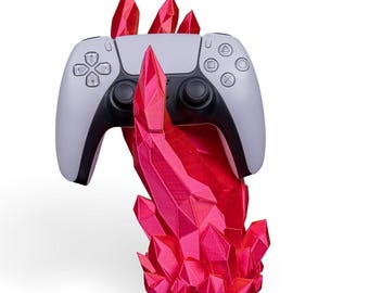 Crystal Controller Holder – Gamer Desk Display Stand