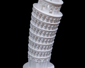 Miniature 18 cm tall Tower of Pisa