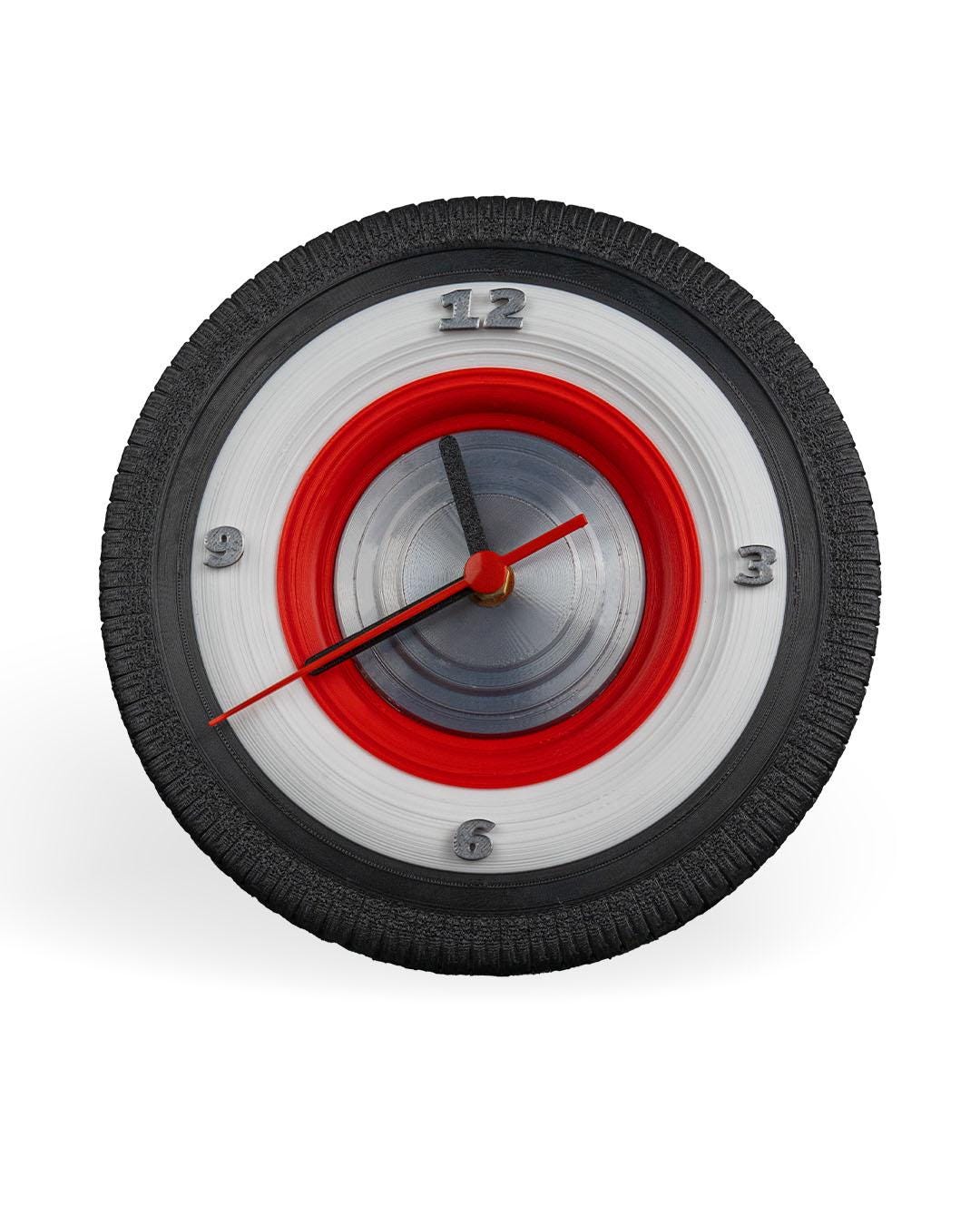 Tire-d of Time – Melting Tire Clock Sculpture | Surreal Automotive ...