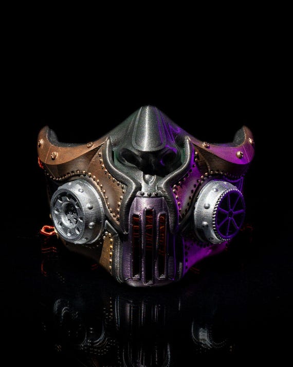 Steampunk Mask – Retro-Tech Cosplay Helmet
