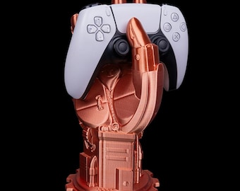 Mechanical Hand Controller Holder – Funny Gamer Desk Decor