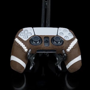 Stylish Xbox/PS5 Controller Grips: Football Design
