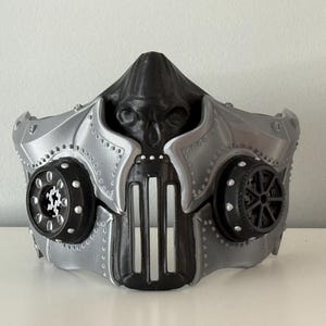 Steampunk Mask – Retro-Tech Cosplay Helmet image 8