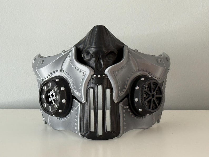 Steampunk Mask – Retro-Tech Cosplay Helmet image 8