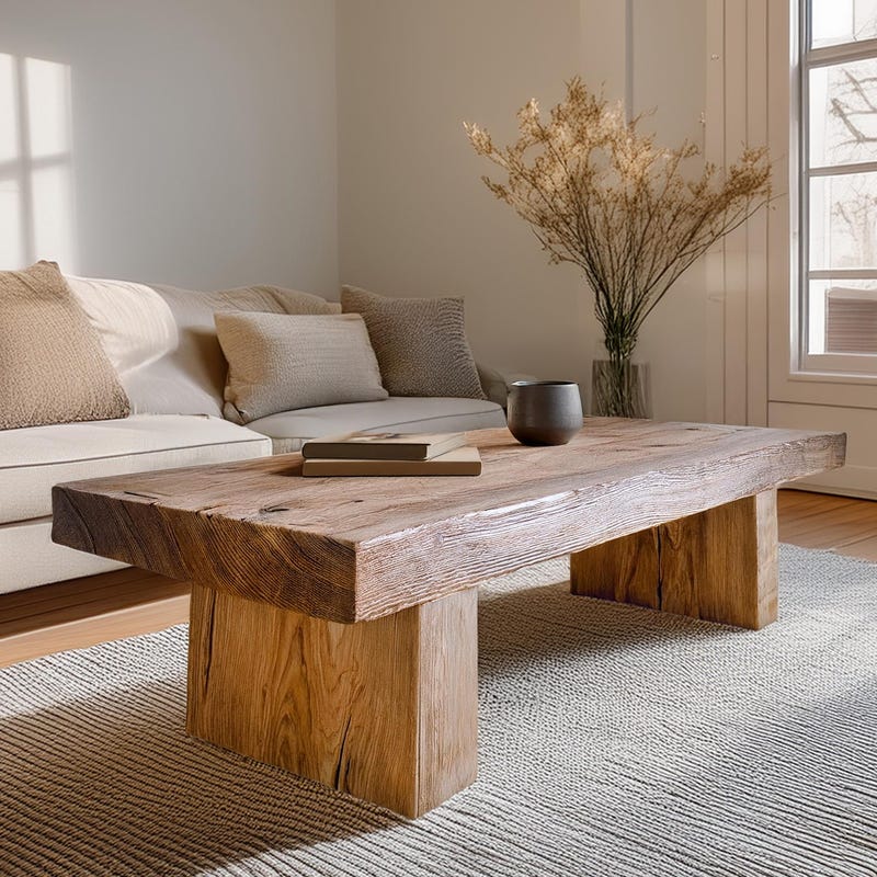 Picture of Reclaimed Wood Coffee Table - Etsy