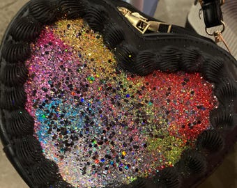 Buck tick cosmos bakuchiku fake cake purse (decoden fan merch)