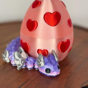 Heart Egg and Cupid Snake Short - Easter Egg