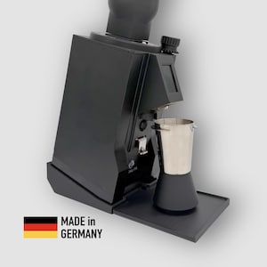 Eureka Mignon-set med vinklat stativ | Magnetisk bricka och doseringskopp | Lågretentionssats för mindre kafferester