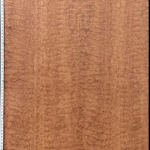 Rosewood / Bubinga Waterfall Figured 48” x 144” 4 Tile Book Matched Face Sheet