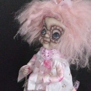 Halloween Hag Witch Wicked Beryl Handmade Halloween Doll zdjęcie 6