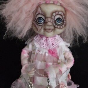 Halloween Hag Witch Wicked Beryl Handmade Halloween Doll zdjęcie 4