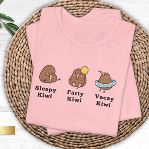 Funny Kiwi Bird T-Shirt: Vacation Humor Gift