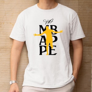 Mbappe Celebration Signature Edition Football and Soccer Jersey Style Star Madrid Player Hoodie Long Sleeve Graphic Tee Custom Gift For Fans