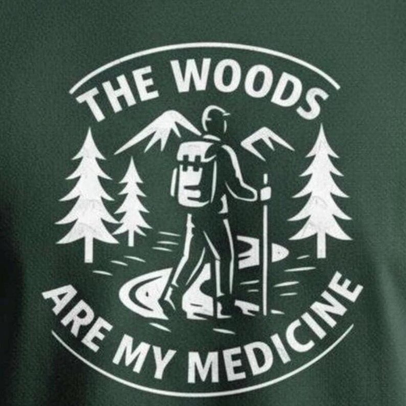Men's Hiking T Shirt - TShirt Gift for Camper or Hiker - Tee Shirt for Camping and Hiking Lovers image 5