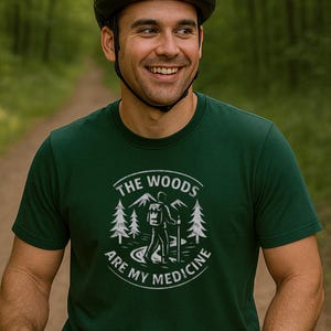 Men's Hiking T Shirt - TShirt Gift for Camper or Hiker - Tee Shirt for Camping and Hiking Lovers image 3