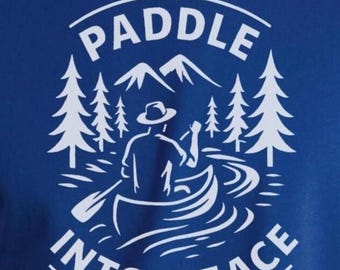 Paddlers Tee Shirt - Canoer and Kayaker T-Shirt - Canoe and Kayak Gift