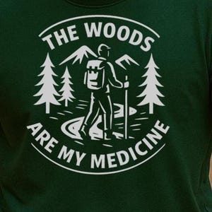 Men's Hiking T Shirt - TShirt Gift for Camper or Hiker - Tee Shirt for Camping and Hiking Lovers image 2