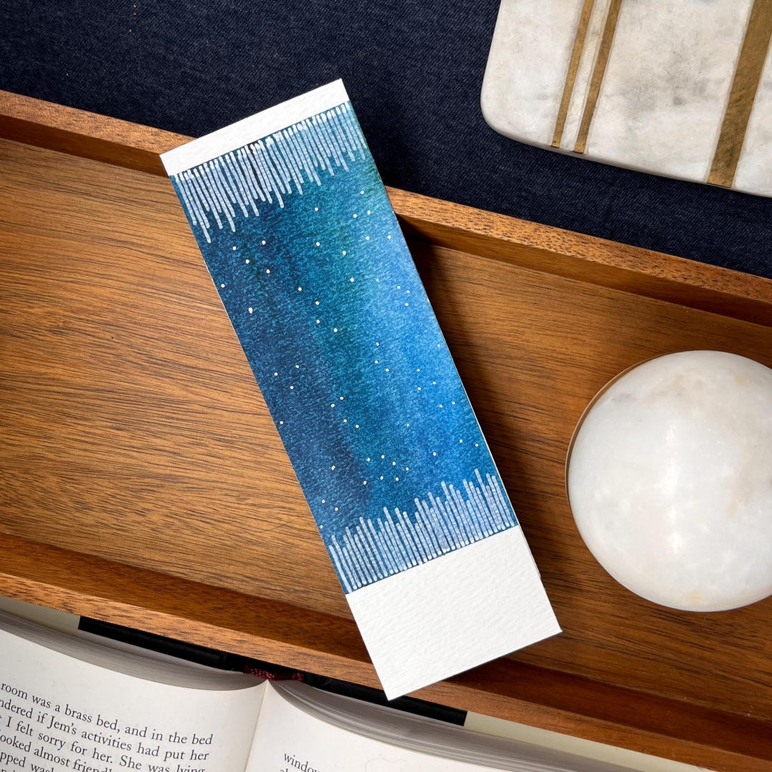 Hand-painted Bookmark — Abstract Geometric Designs - Etsy