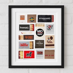 The Ohio State University Matchbox Print Customizable Wall Decor