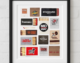 The Ohio State University Matchbox Print Customizable Wall Decor