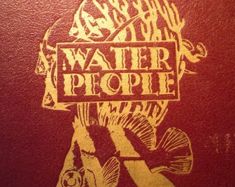 Water People by Wilfrid Swancourt Bronson 1935 first edition Rare juvenile fiction beautiful illustrations very good condition Collectible
