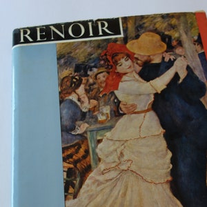 Renoir In Full Colour William Gaunt Phaidon Press 1963 First Edition hardcover with original dust jacket 50 color plates impressionist art