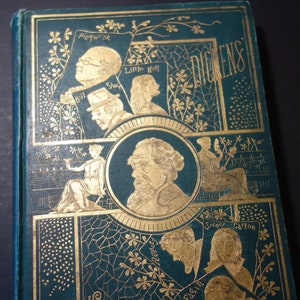 Charles Dickens Pickwick Papers, Bleak House and 2 more 1870 illustrated edition for readers teachers antique book collectible