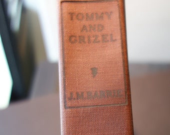J M Barrie Tommy and Grizel 1915 edition Charles Scribners Illustrated by Bernard Partridge famous Peter Pan prequel