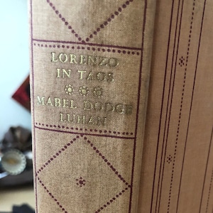„Lorenzo in Taos“ von Mabel Dodge Luhan. 1932 Erstausgabe Alfred Knopf. Seltenes Erstlingsheft | Fotos von Edward Weston