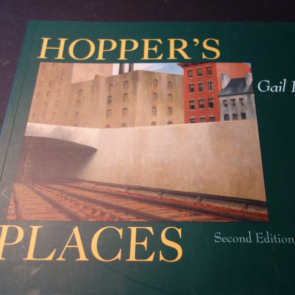 Hopper's Places by Gai Levin Edward Hopper 1980s paperback Beautiful art book with explanatory text Color examples