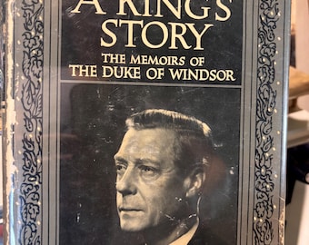 1951 La storia di un re: le memorie del Duca di Windsor. Copertina rigida.