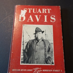 Stuart Davis  WPA American Artists Group edition 1945 Monograph 6 Rare review of American artists Gift for art lover Abstract Expressionist