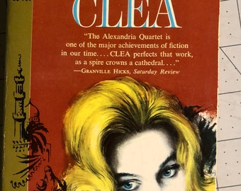 Lawrence Durrell Clea. US edition 1961 paperback Author of Balthazar. Part of The Alexandria Quartet Set in Egypt. Fiction