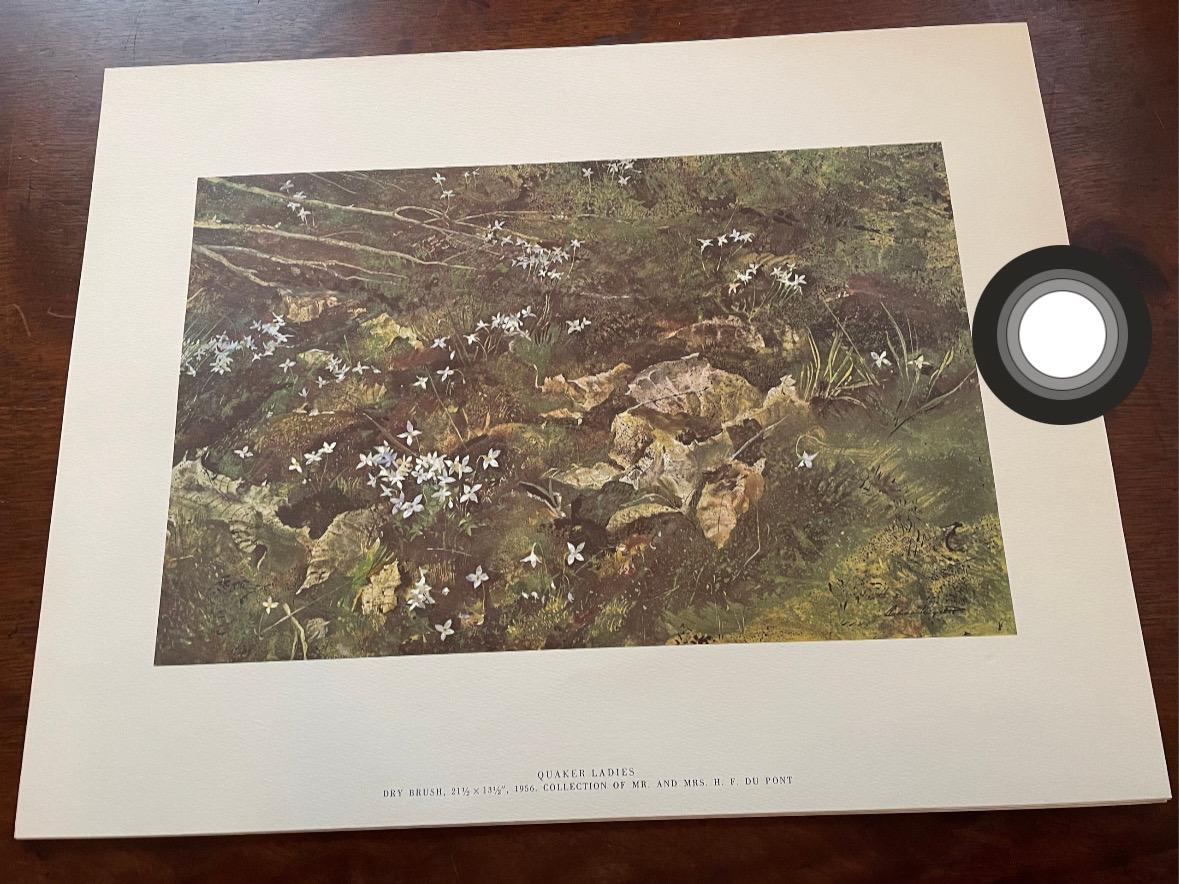 Vintage 1960s Andrew Wyeth Vintage 1960s Andrew Wyeth