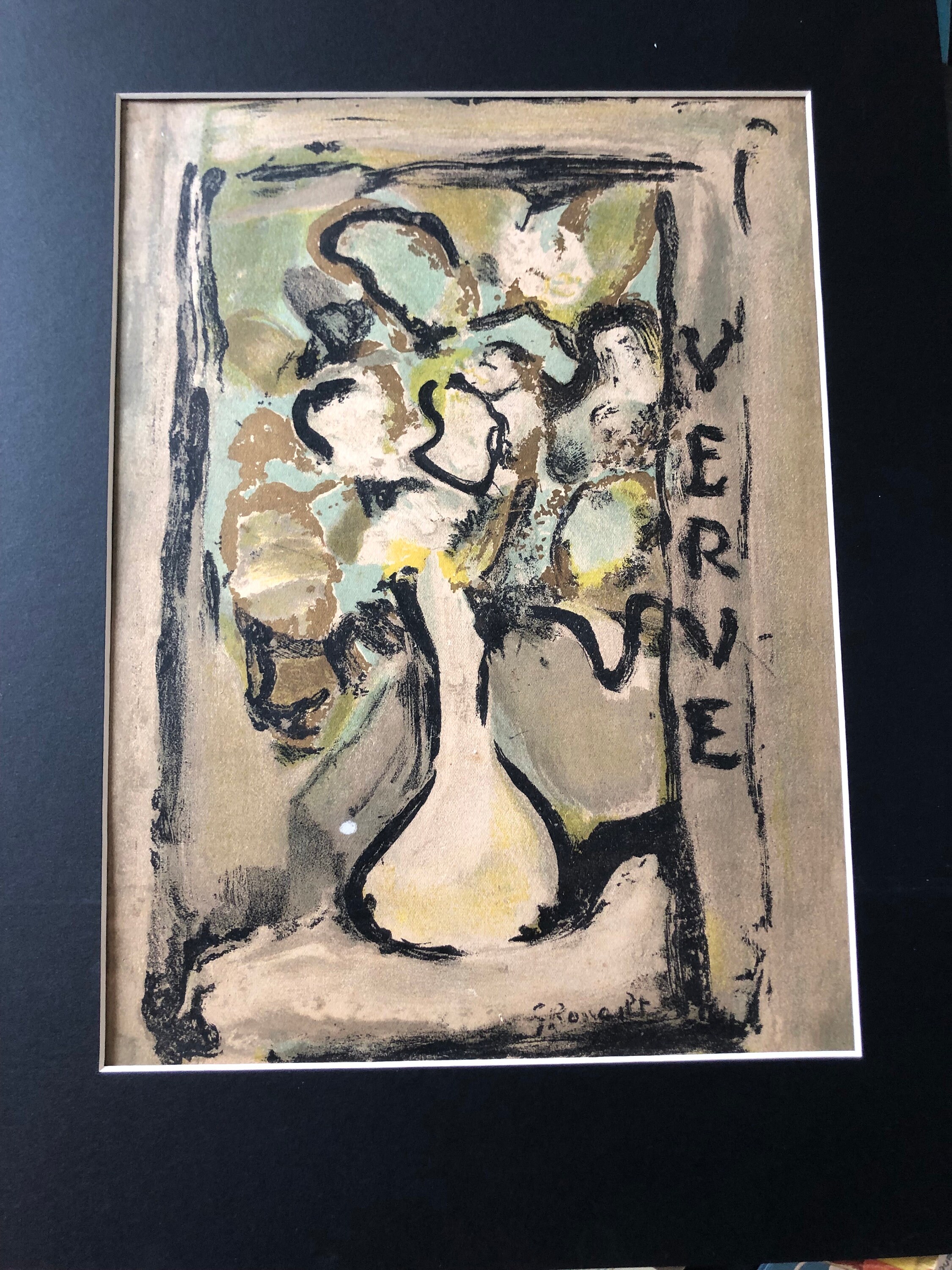 限定盤　Verve（マガジン）向けのリトグラフ　Fernand Léger Verve Magazine - Etsy
