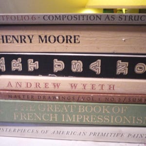 Art Book Box - Four Beautiful Art Books - One Shipment for Art Lovers, Birthdays and Special Occasions - art book gift
