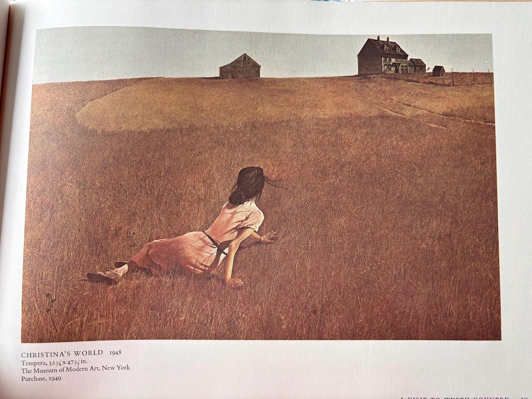 Andrew Wyeth, Christina’s World | Published Lithograph Print Mid 20th ...