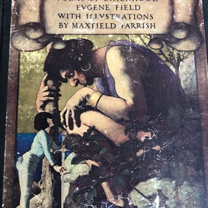 Poems of Childhood Eugene Field 1904 Illustrated Edition - Maxwell Parrish illustrator - Rare gift for book lovers Very Good Conditon