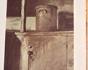 Andrew Wyeth, Die Speisekammer | Vintage Druck | Häuslicher Realismus | Tolles Geschenk | Wandkunst