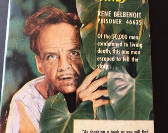 I Escaped From Devil's Island (Dry Guillotine) by Rene Belbenoit Bantam, 1949 Cover photo by Harlan Crandall