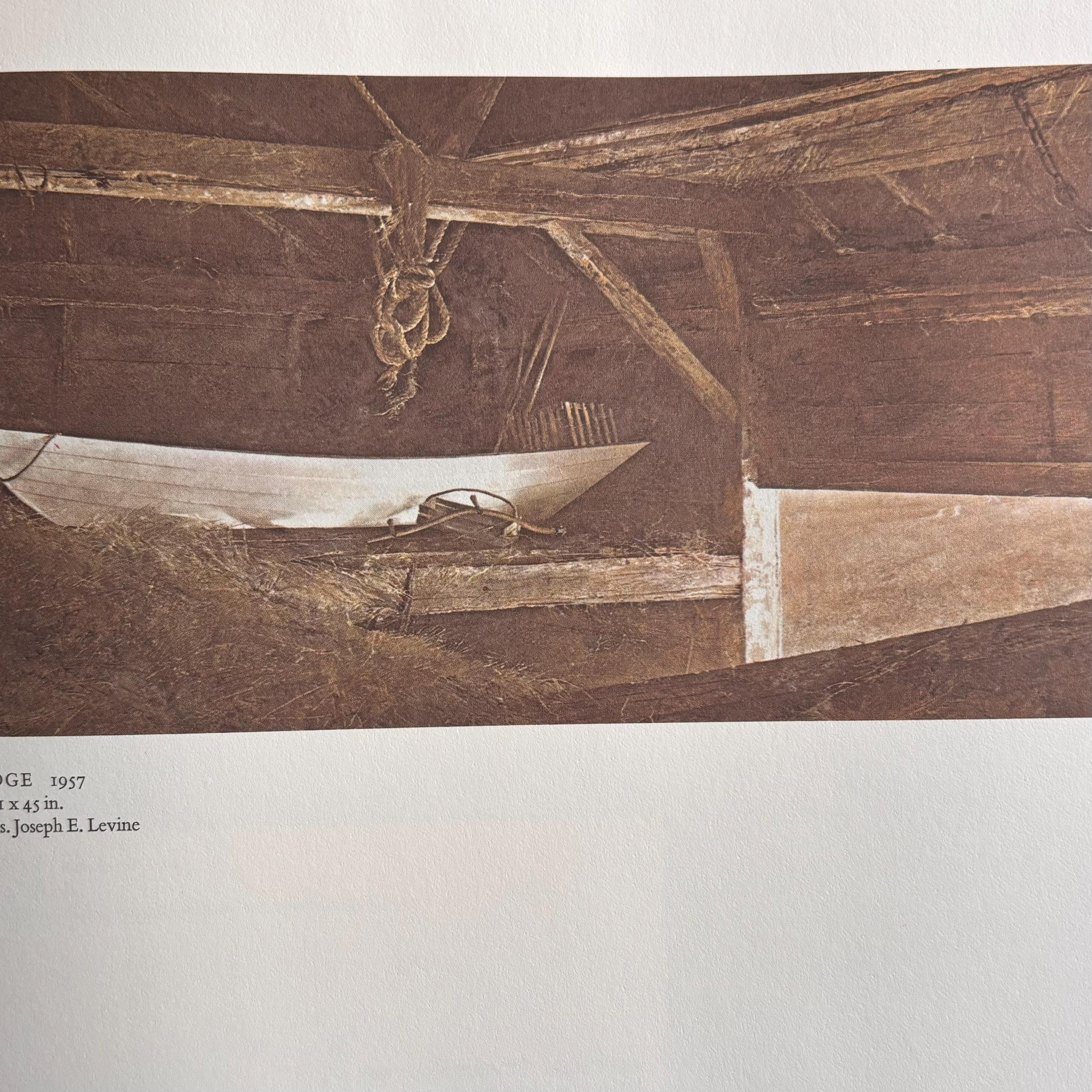 Andrew Wyeth, Hay Ledge | Published Lithograph Print Mid 20th