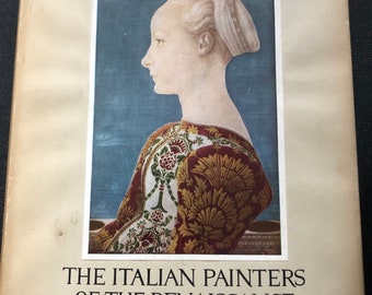 Berenson, Italian Painters of the Renaissance 1959 Phaidon Press - Early Edition | original dust jacket | gift for art lovers - color plates