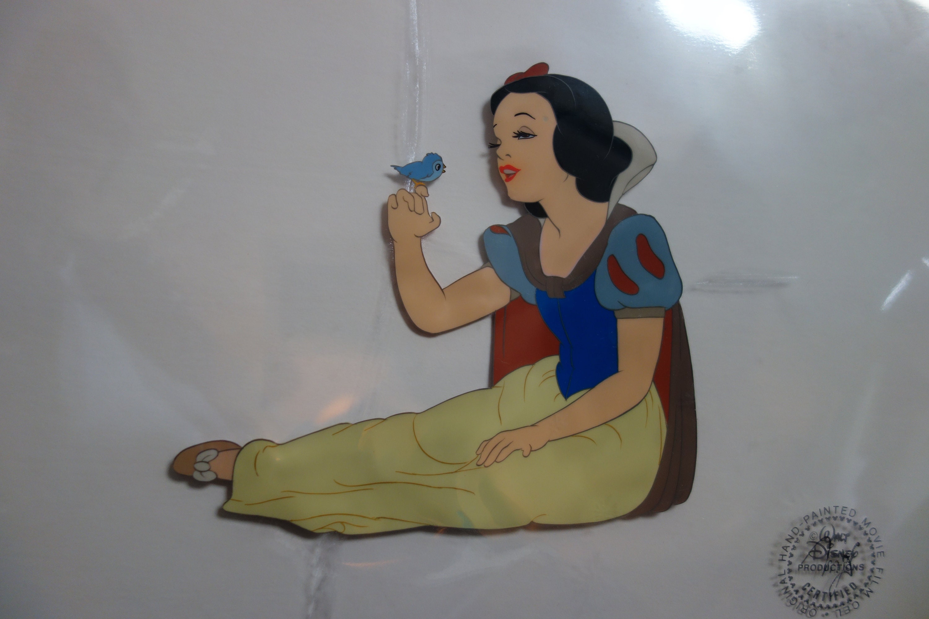 ディズニー 白雪姫 エッチング絵画 セル画 未開封 スノー
