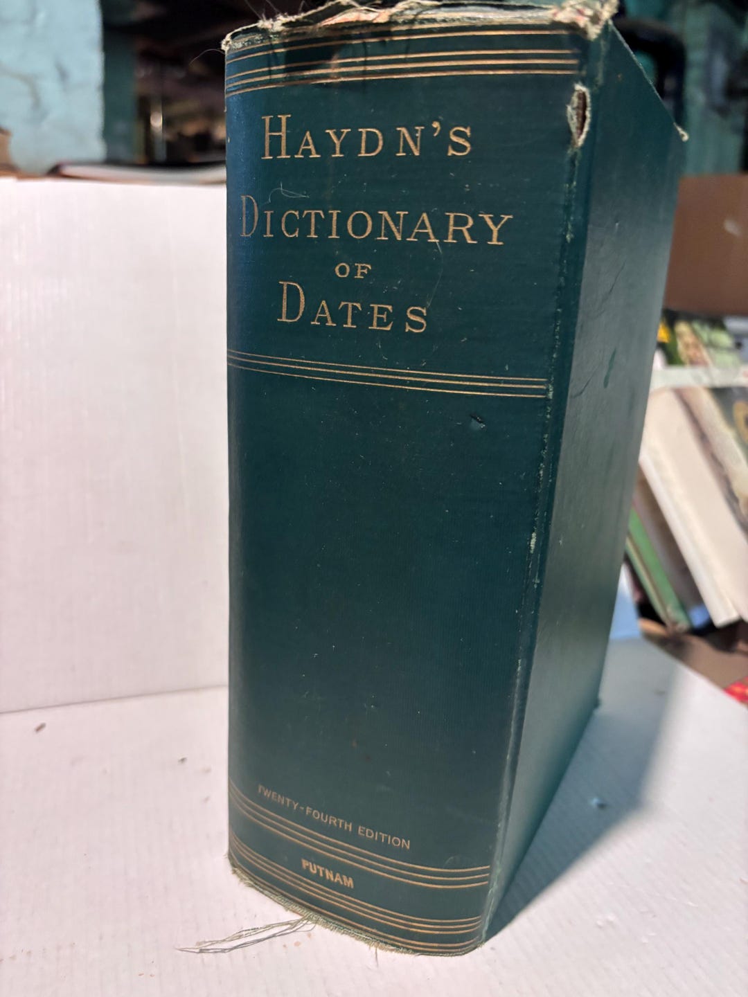 Haydn's Dictionary of Dates and Universal Information. by Benjamin