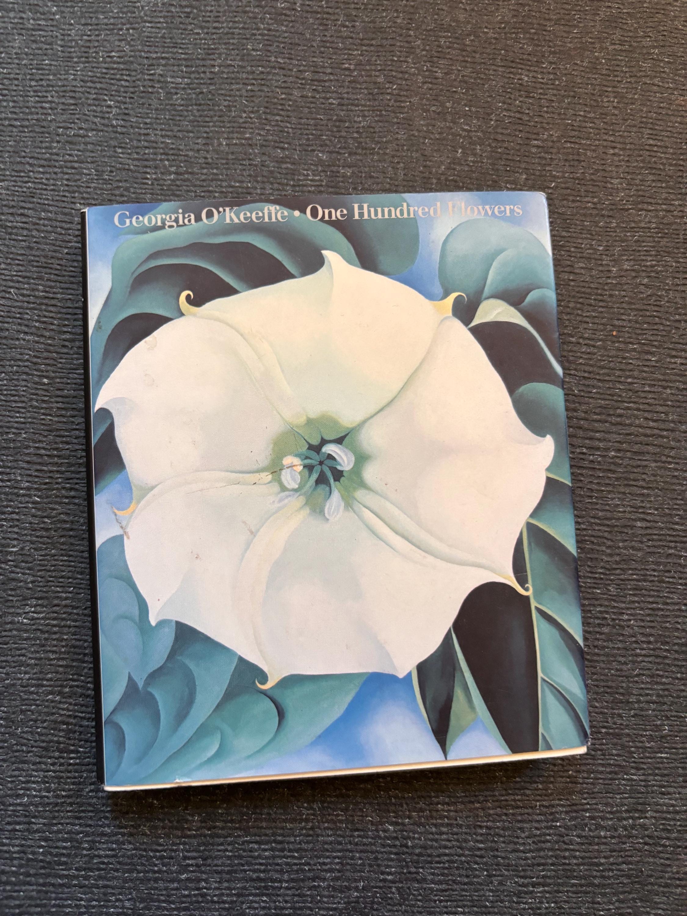 Georgia O'keeffe One Hundred Flowers Book | 1990 First Edition