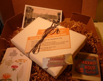 Premium Book Subscription Three Month Vintage Book Box | Great Gift for Readers, Birthdays, and any book lover.