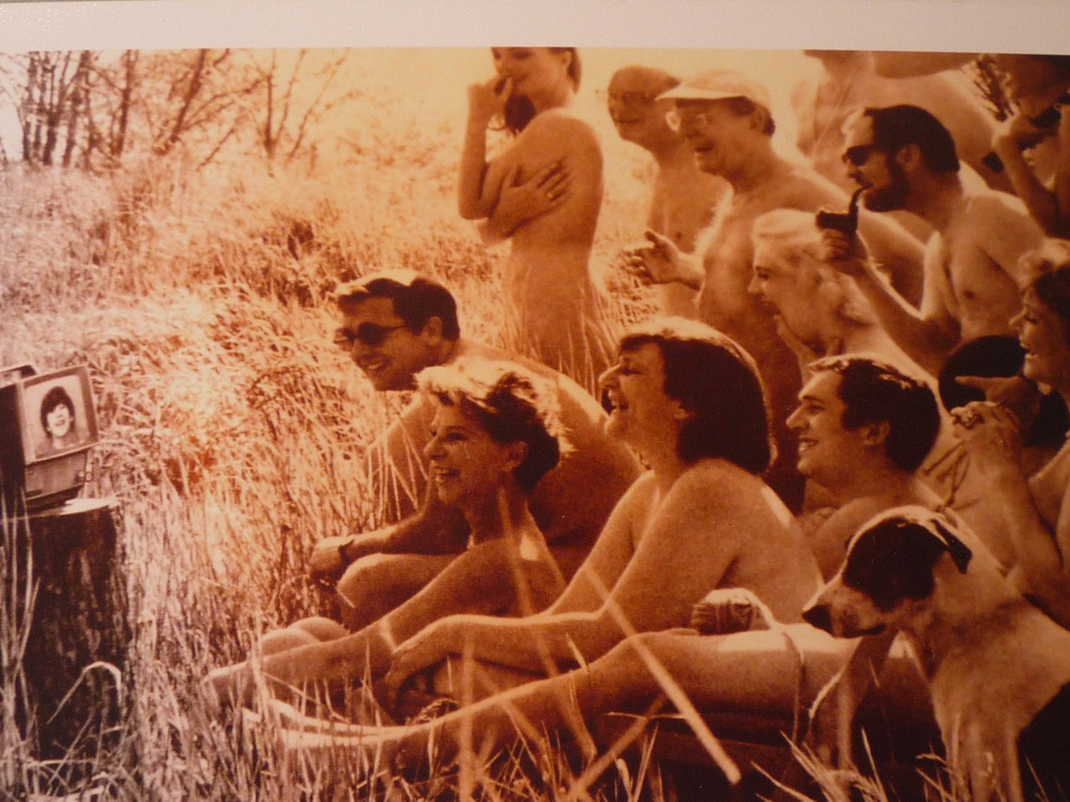 nudism naturist boy 1960s Nudists Watch Television 4 by 6 Inch Print - 1960s TV Nudist Colony  Naturalists Enjoying Nature Fun Card - Etsy