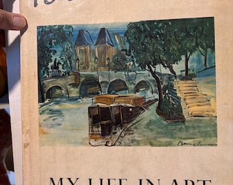 Ludwig Bemelmans, Mi vida en el arte, 1958. Primera edición. Láminas e ilustraciones a color del autor de Madeline. Muy buen estado, con sobrecubierta.